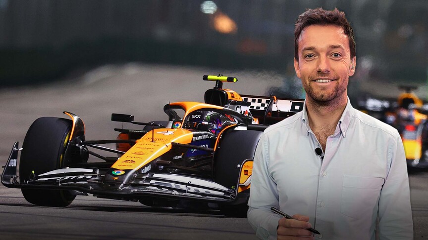 Jolyon Palmer's Analysis: Lando's close shaves in Singapore