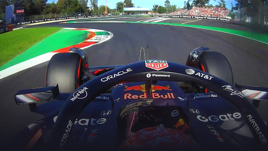 ONBOARD: Verstappen’s record-breaking 2025 Pirelli Pole Position Award lap at Monza